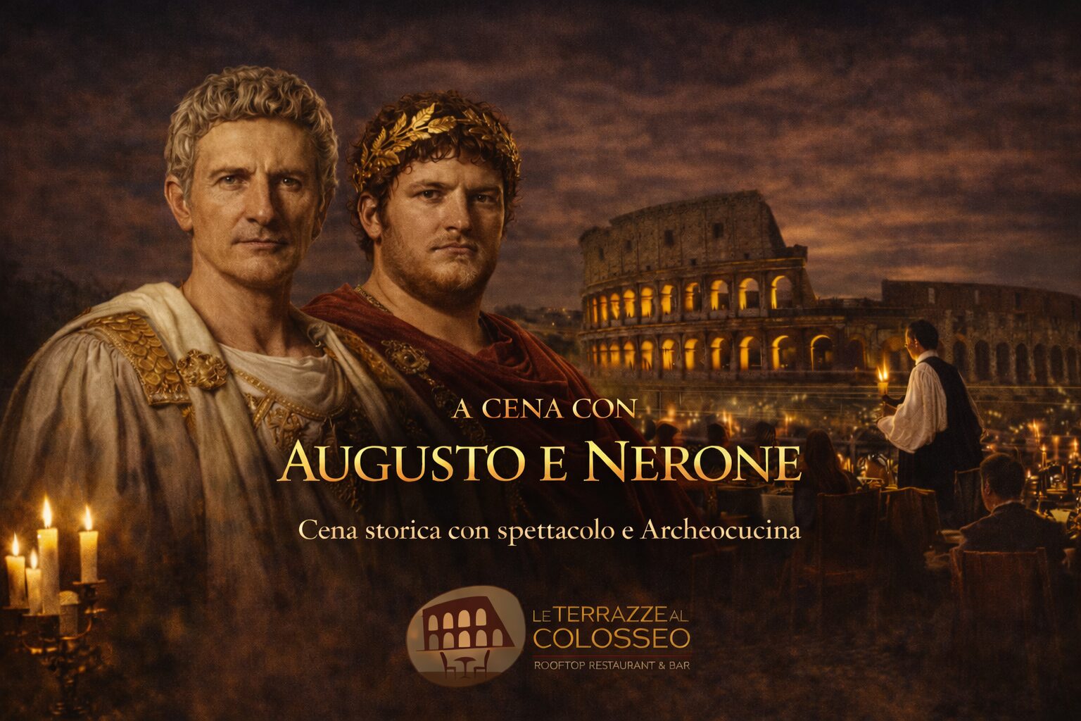 Cena storica con Augusto e Nerone